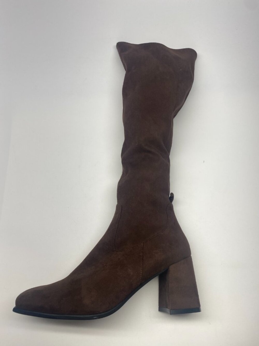 Jeffrey Campbell Womens HOTLAVA-K2 Brown Suede Tall Heel Boots Sz 11 - Picture 5 of 8